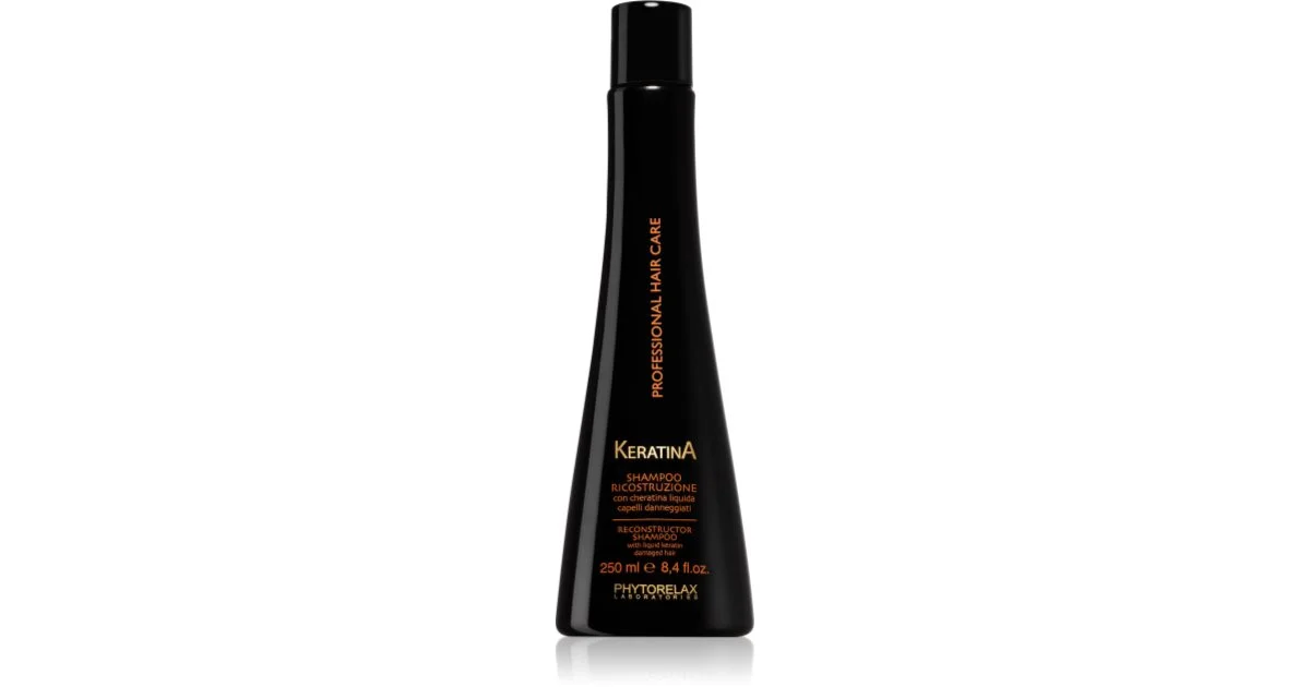 Phytorelax Laboratories Keratina shampoo rigenerante per capelli danneggiati 250 ml