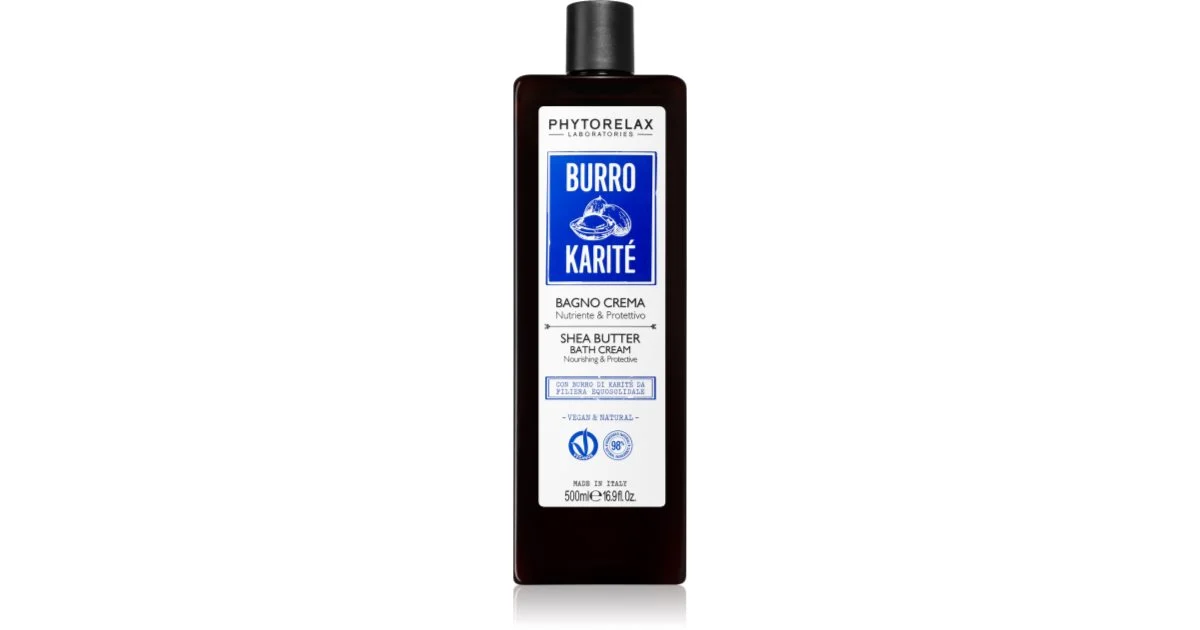 Phytorelax Laboratories burro di karitè crema doccia nutriente 500 ml