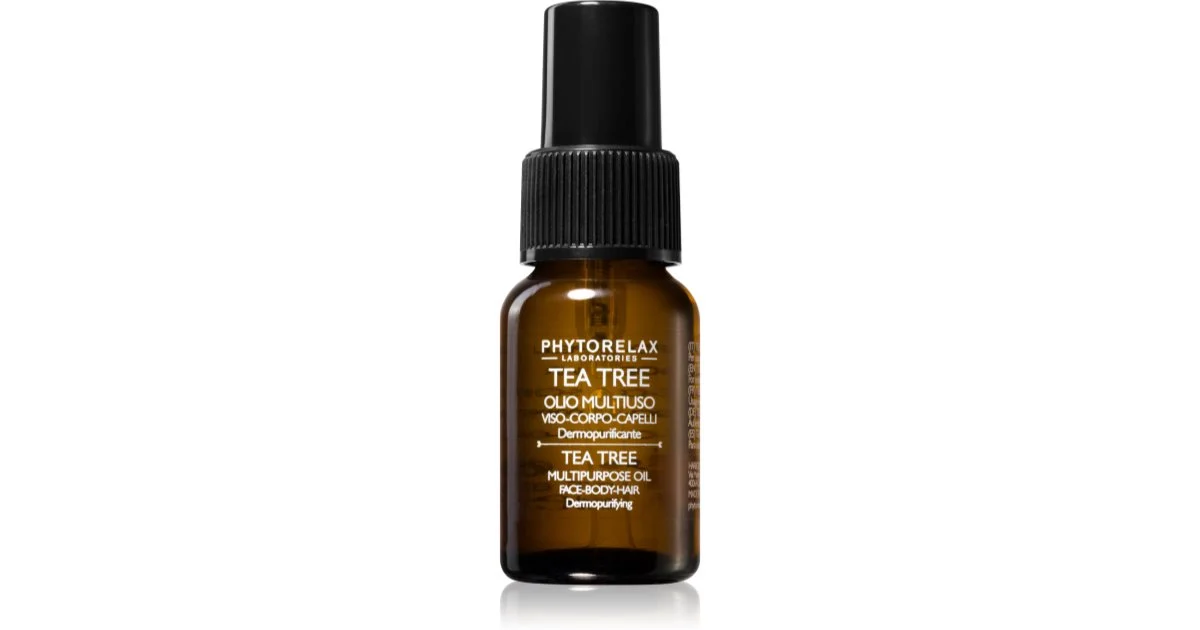 Phytorelax Laboratories Tea Tree olio essenziale di tea tree per viso, corpo e capelli 30 ml