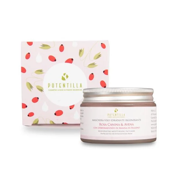 POTENTILLA Maschera Viso Idratante Rigenerante