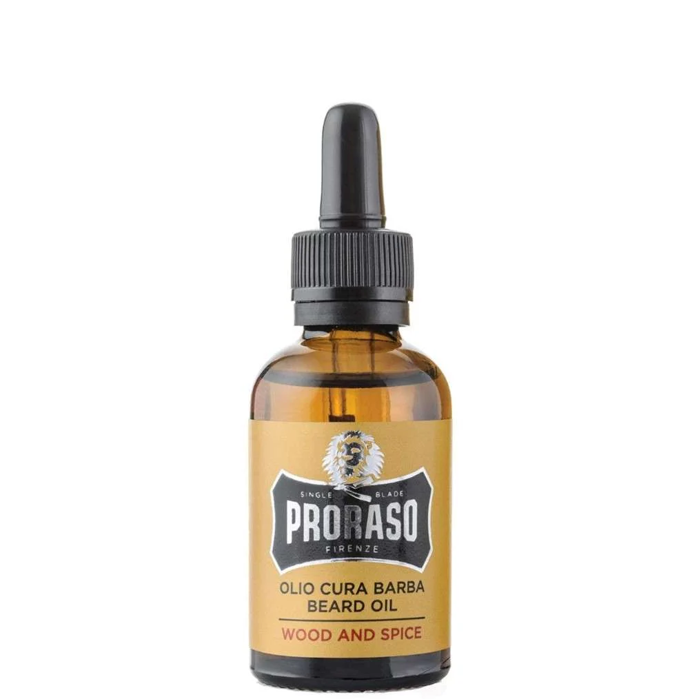 PRORASO PRO WOOD AND SPICE OLIO PROTETTIVO DA BARBA 30 ML.