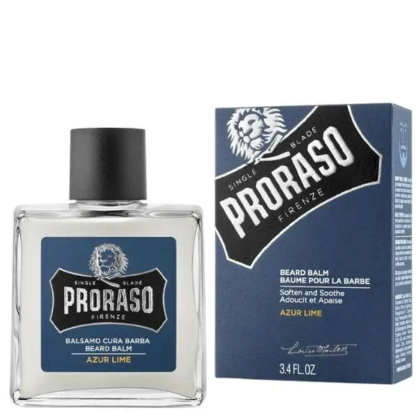 PRORASO PRO AZUR LIME BALSAMO CURA BARBA 100 ML.