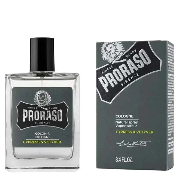 PRORASO PRO CYPRESS & VETYVER COLONIA 100 ML.