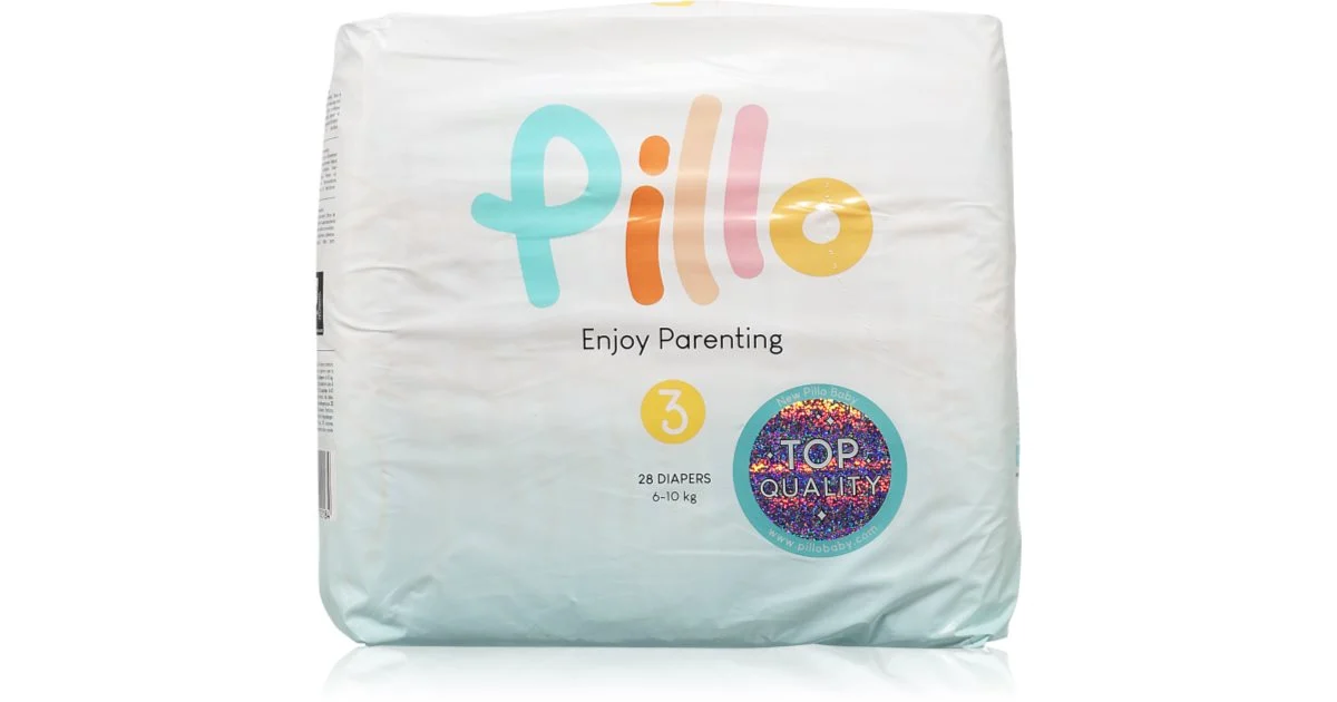 Pillo Premium Midi misura 3 pannolino monouso 6-10 kg 28 pezzi