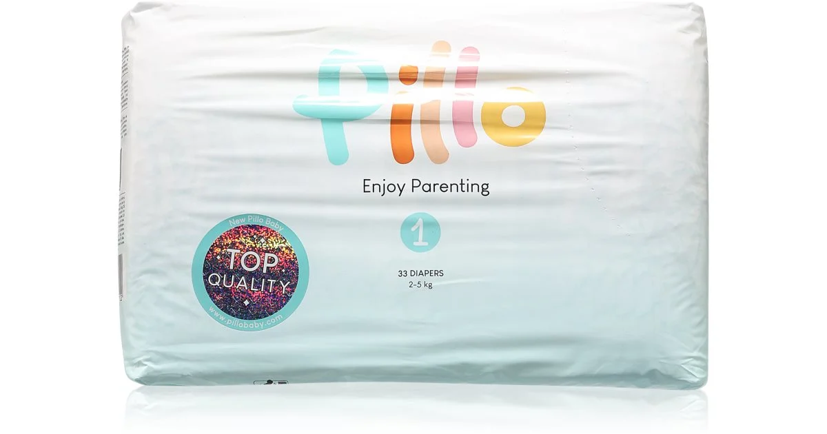 Pillo Premium New Born taglia 1 pannolino monouso 2-5 kg 33 pezzi