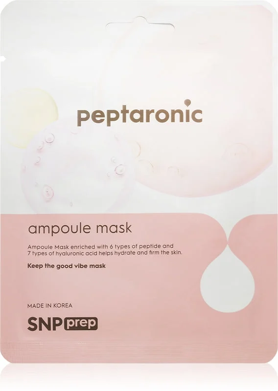 SNP Prep Peptaronic maschera in tessuto idratante e rivitalizzante 25 ml