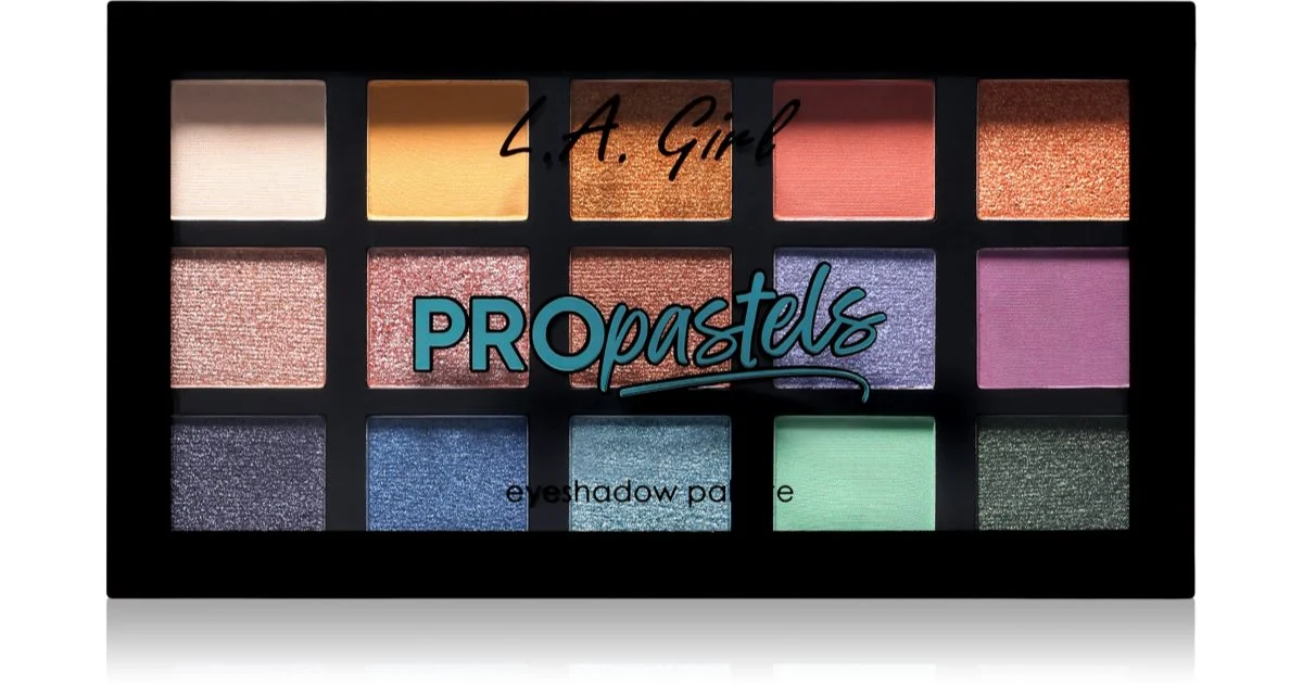 L.A. Girl Cosmetics PRO Pastels palette di ombretti 18 g