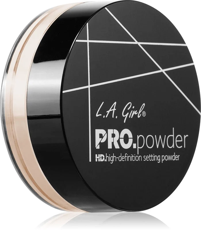 L.A. Girl Cosmetics PRO. cipria trasparente in polvere colore Translucent 5 g