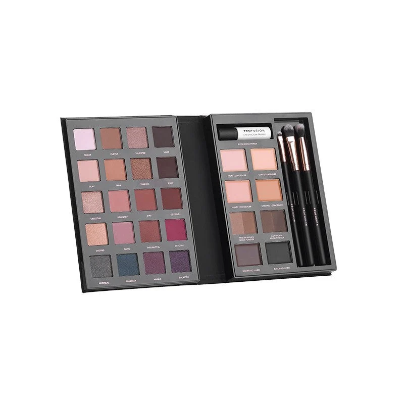 Profusion Pro kit occhi professionali, palette ombretti, 100 g