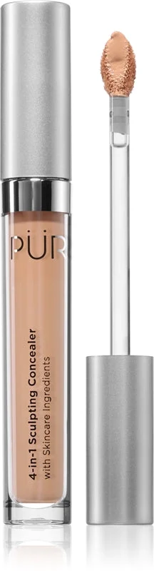 PÜR Cosmetics 4-in-1 Sculpting correttore idratante per viso e contorno occhi colore TN3 3.7 g