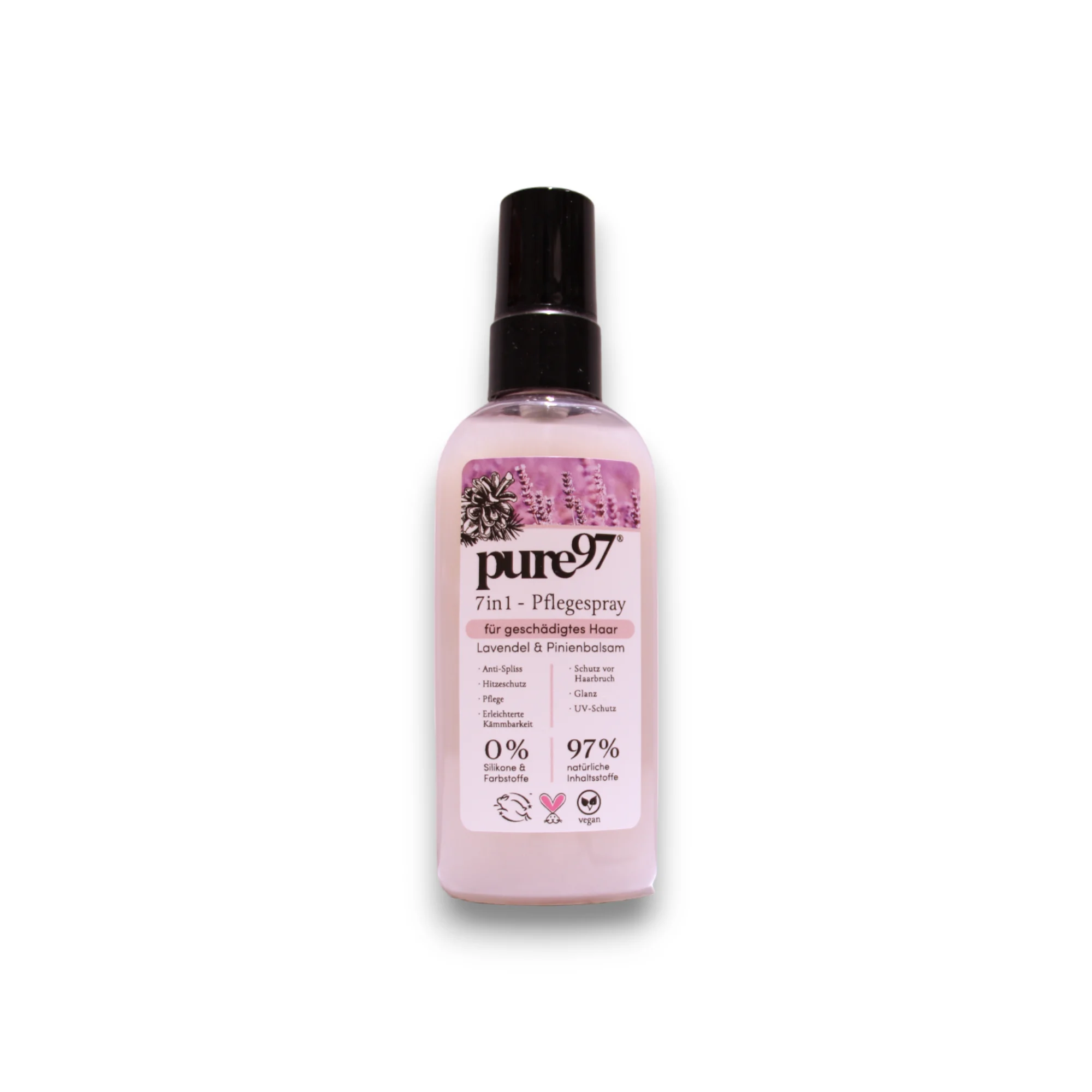 Pure97 Lavendel & Pinien Trattamento in crema senza risciacquo idratante 100 ml