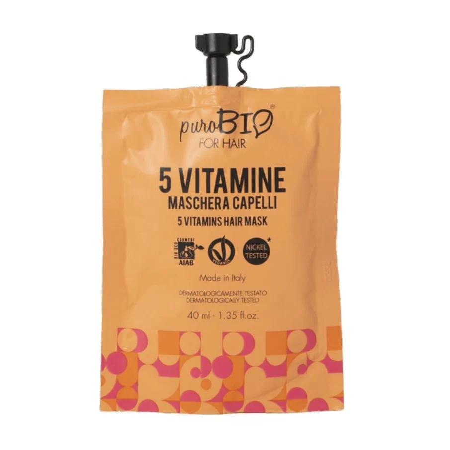 PUROBIO For Hair – Maschera alle 5 Vitamine