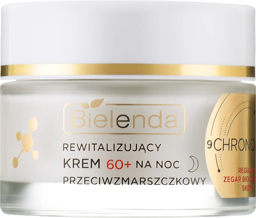 Crema viso da notte rivitalizzante 60+
