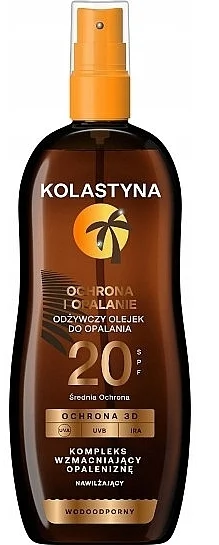 Olio solare per corpo SPF 20