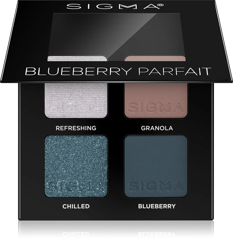 Sigma Beauty Quad palette di ombretti colore Blueberry Parfait 4 g