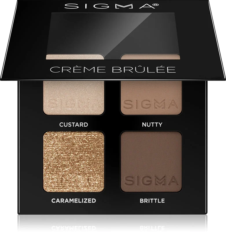 Sigma Beauty Quad palette di ombretti colore Crème Brûlée 4 g