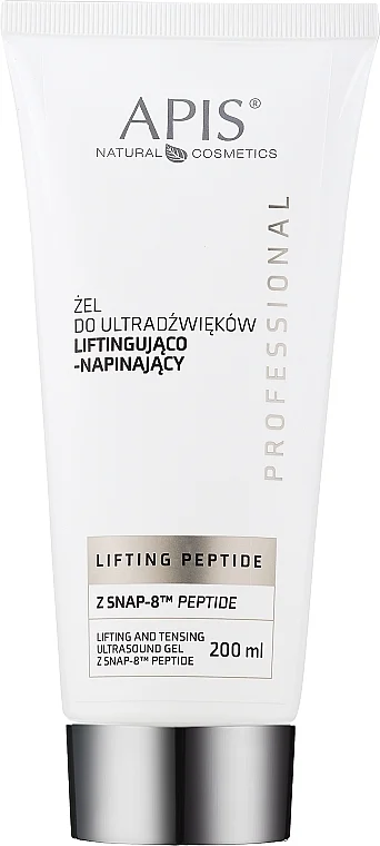 Gel rassodante peptidico ad ultrasuoni per la pelle