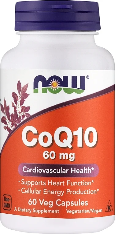 Coenzima Q10, 60 mg, 60 capsule