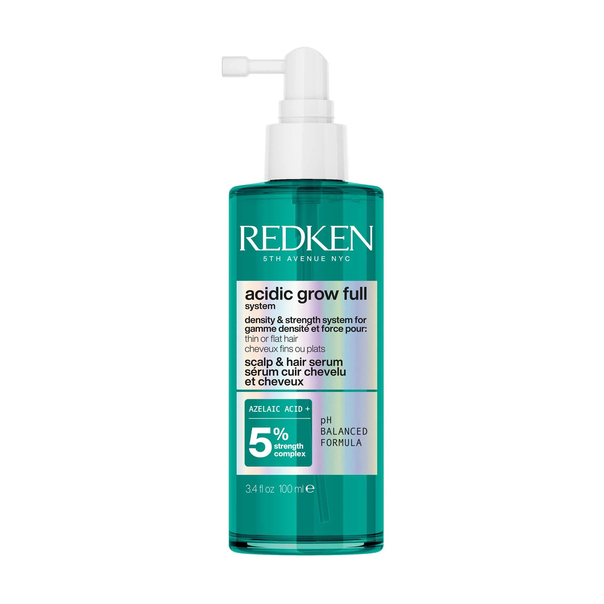 REDKEN ACIDIC GROW FULL SYSTEM SERUM 100 ML – SIERO EQUILIBRANTE ENERGIZZANTE PER CAPELLI FINI