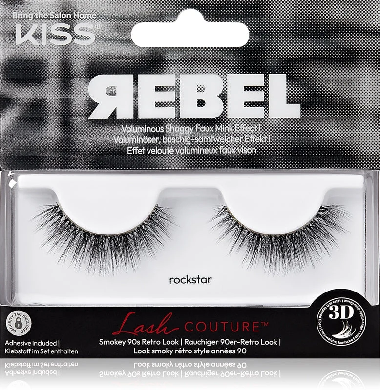 KISS Rebel ciglia finte Rockstar 2 pezzi
