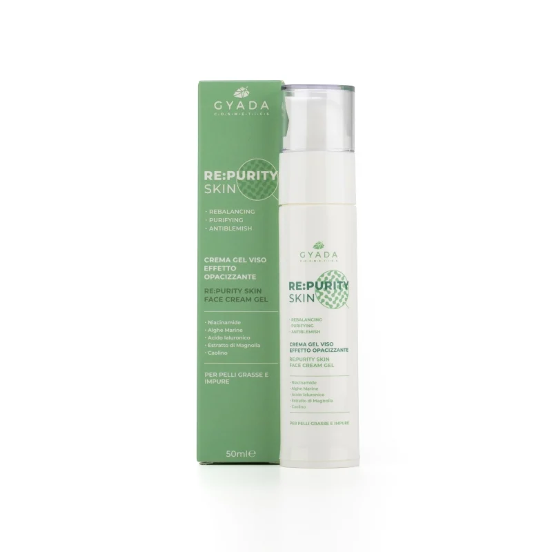 GYADA COSMETICS Re:Purity Skin – Crema Gel Viso Effetto Opacizzante