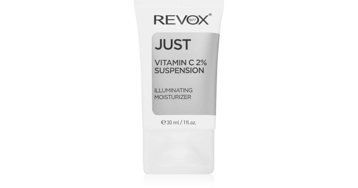 Revox B77 Just Vitamina C 2% Suspension crema idratante illuminante per viso e collo 30 ml