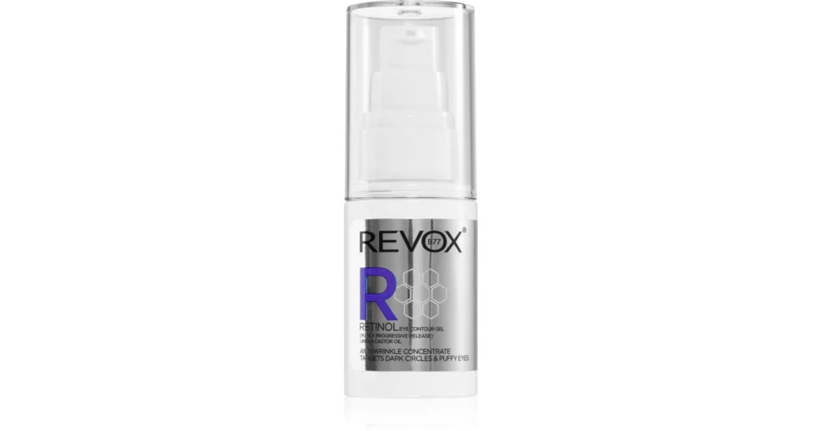 Revox B77 Gel crema antirughe occhi contro gonfiori e occhiaie al retinolo 30 ml