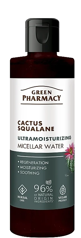 Acqua micellare "Cactus e squalano"