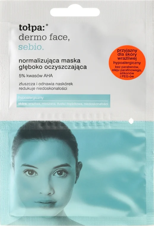 Maschera profondamenti purificante