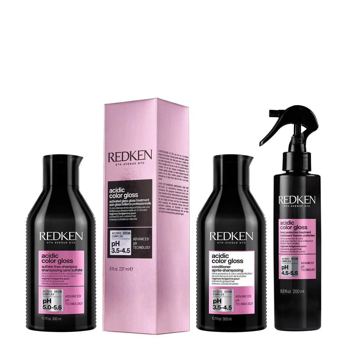 ACIDIC COLOR GLOSS COMPLETE SET