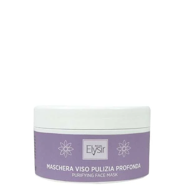 ELYSIR MASCHERA VISO PULIZIA PROFONDA PELLI MISTE CON ESTRATTO DI MELONE AMARO, TE’ MATCHA 250ML