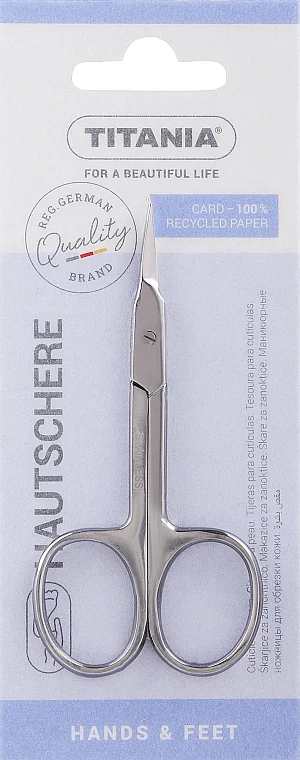 Forbici per manicure e cuticole, 9 cm, 1050/16N