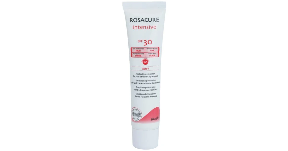 Synchroline Rosacure Intensive emulsione protettiva per pelli sensibili con tendenza agli arrossamenti SPF 30 30 ml