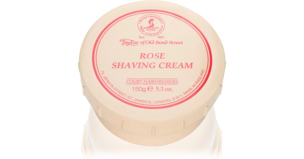 Taylor of Old Bond Street Rose crema da barba 150 g