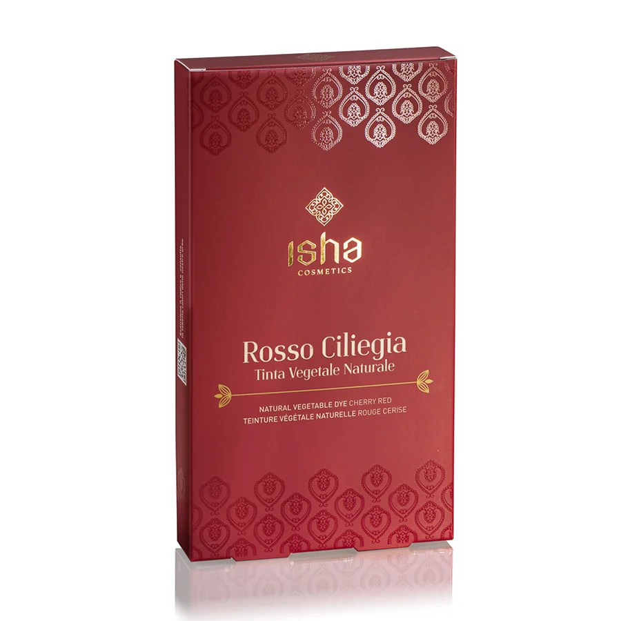 ISHA COSMETICS Tinta Vegetale Naturale – Rosso Ciliegia