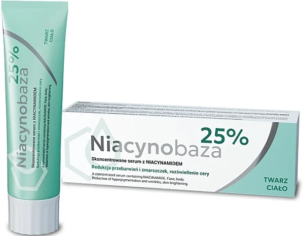 Siero concentrato per viso e corpo con niacinamide al 25%