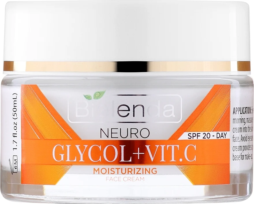 Crema viso idratante SPF 20, da giorno