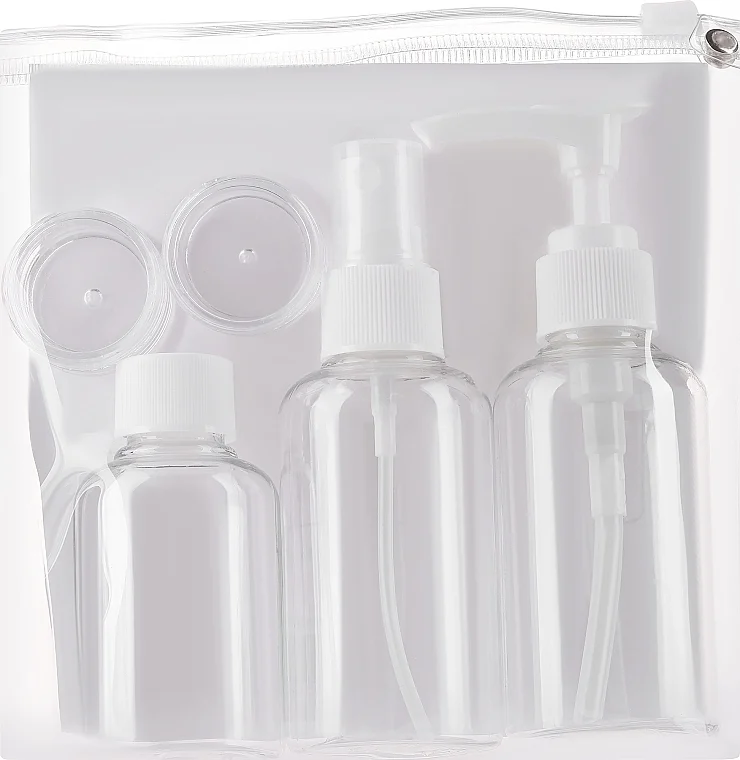 Set contenitori per cosmetici da viaggio, 5pz