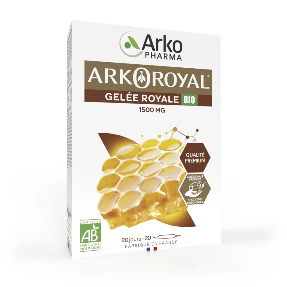 ArkoPharma ArkoRoyal - Pappa Reale BIO - 1500mg - 20 fiale