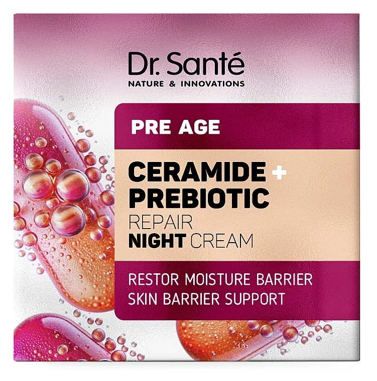 Crema viso notte rigenerante "Ceramide + Prebiotico"
