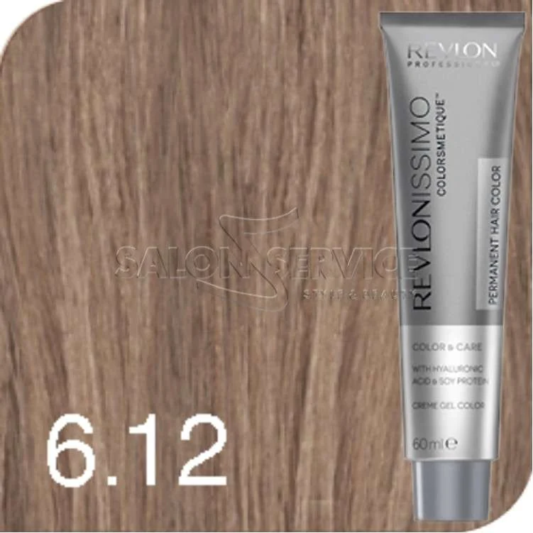 REVLONISSIMO OLD 60 ML. COL. 6,12 – BIONDO SCURO CENERE IRIDESCENTE