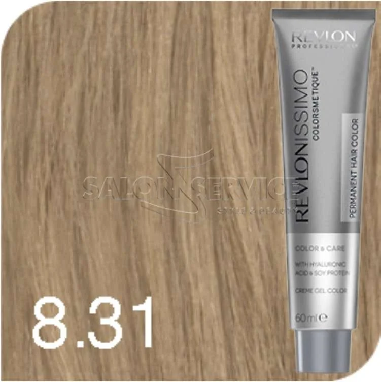 REVLONISSIMO OLD 60 ML. COL. 8,31 – BIONDO CHIARO DORATO CENERE