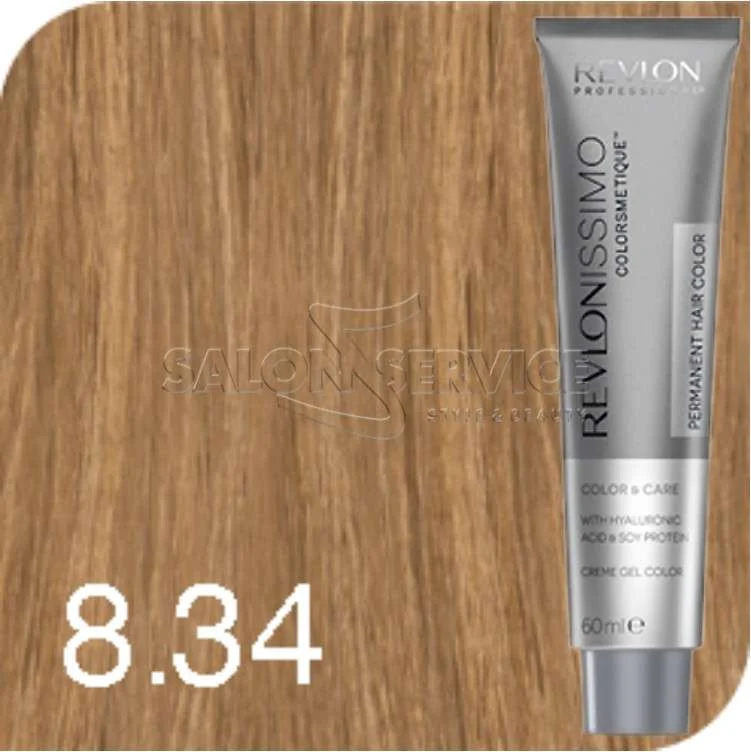 REVLONISSIMO OLD 60 ML. COL. 8,34 – BIONDO CHIARO DORATO RAME