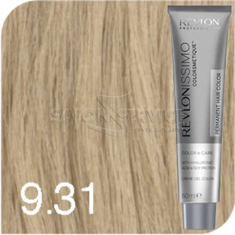 REVLONISSIMO OLD 60 ML. COL. 9,31 – BIONDO CHIARISSIMO DORATO CENERE