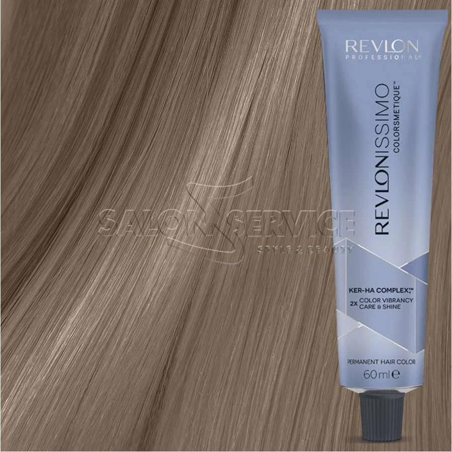 REVLONISSIMO COLOR & CARE 6.12 – BIONDO SCURO CENERE IRIDESCENTE 60 ML.