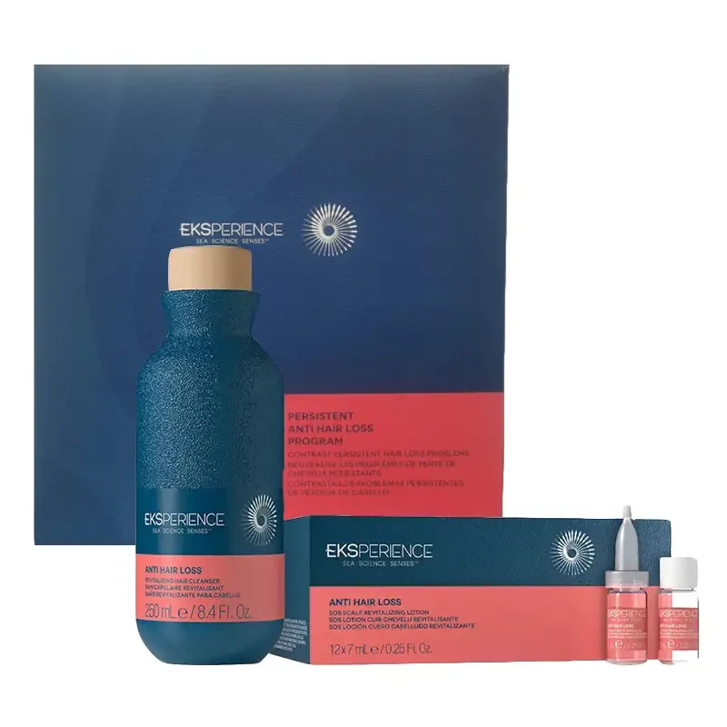 EKSPERIENCE ANTI HAIR LOSS PROGRAM – LOTION 12×7 ML. + REVITALIZING CLEANSER 250 ML.