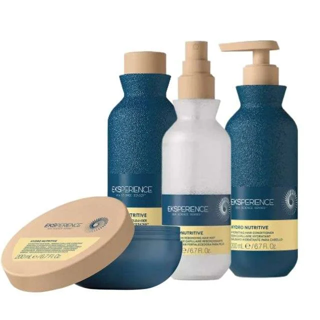 EKSPERIENCE HYDRO-NUTRITIVE SH 250 ML. + CONDITIONER 200 ML + MASK 200ML + SPRAY 200ML