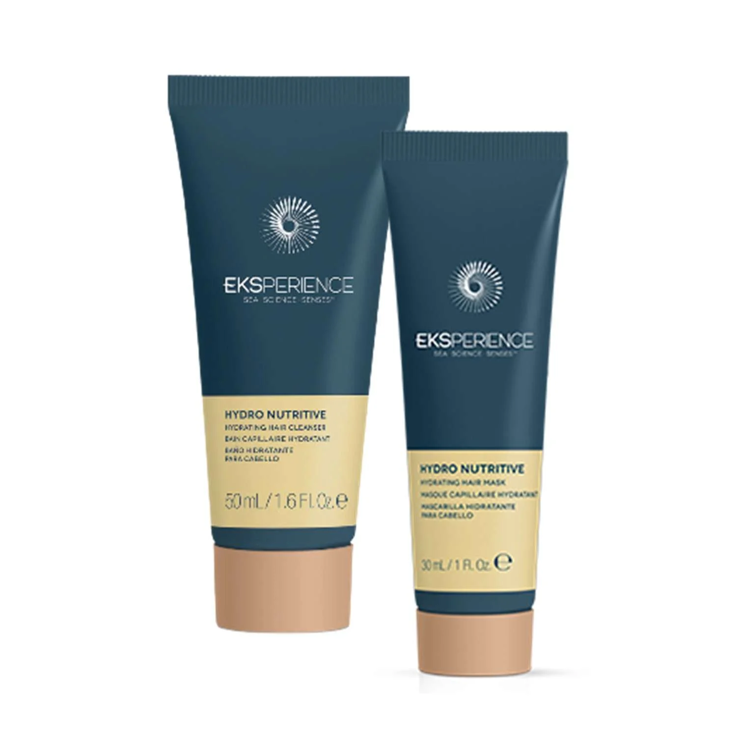 EKSPERIENCE HYDRO-NUTRITIVE TRAVEL KIT CLEANSER + MASK