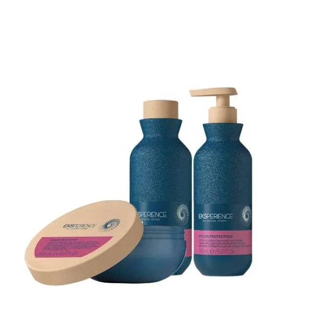 EKSPERIENCE COLOR PROTECTION CLEANSER 250 ML + PROTECTION CONDITIONER 200 ML + PROTECTION MASK 200