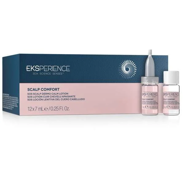 EKSPERIENCE SCALP COMFORT SOS DERMO CALM LOTION – TRATTAMENTO LENITIVO PER CUTE SENSIBILE 12×7 ML